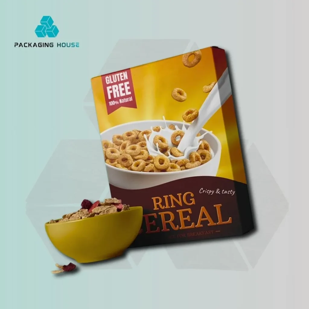 Custom Cereal Boxes with logo