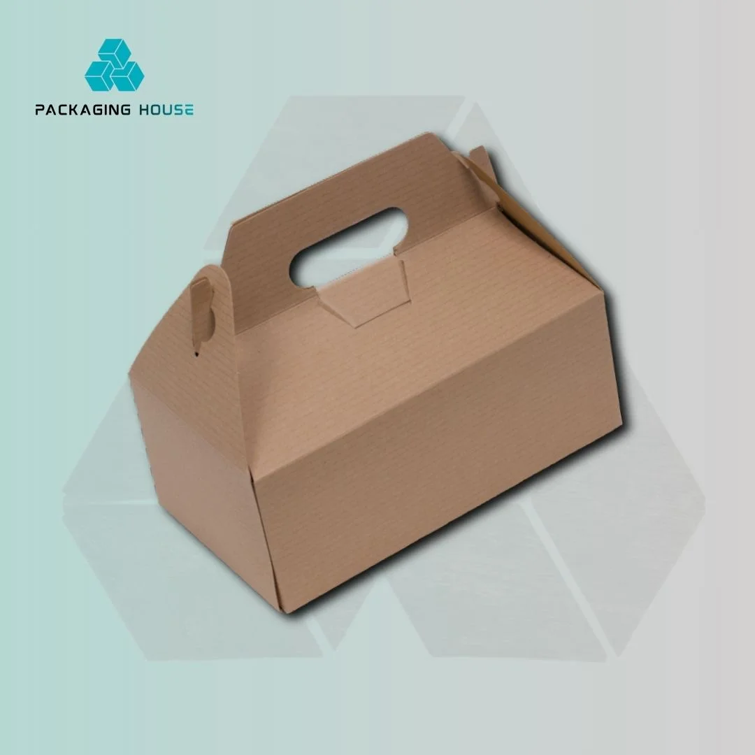 Custom kraft gable boxes