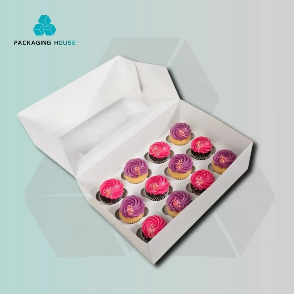 Custom mini cupcake boxes