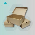 Custom 2 Piece Corrugated Shoe Box