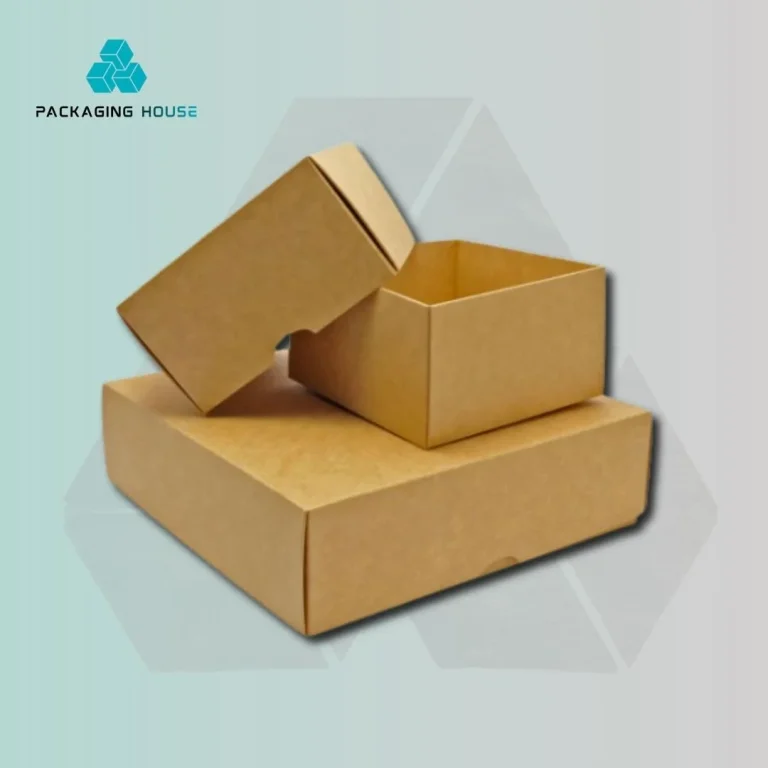 custom 2 piece kraft gift box