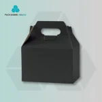 Custom Black Gable Boxes