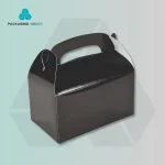 Custom Black Gable Boxes