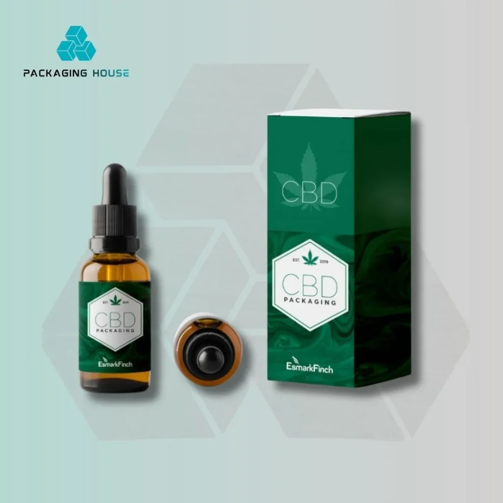 custom cbd printed box