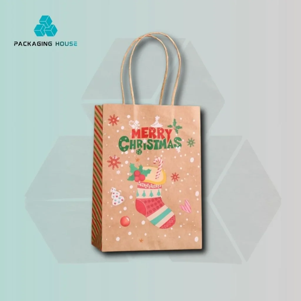 custom christmas gift bags