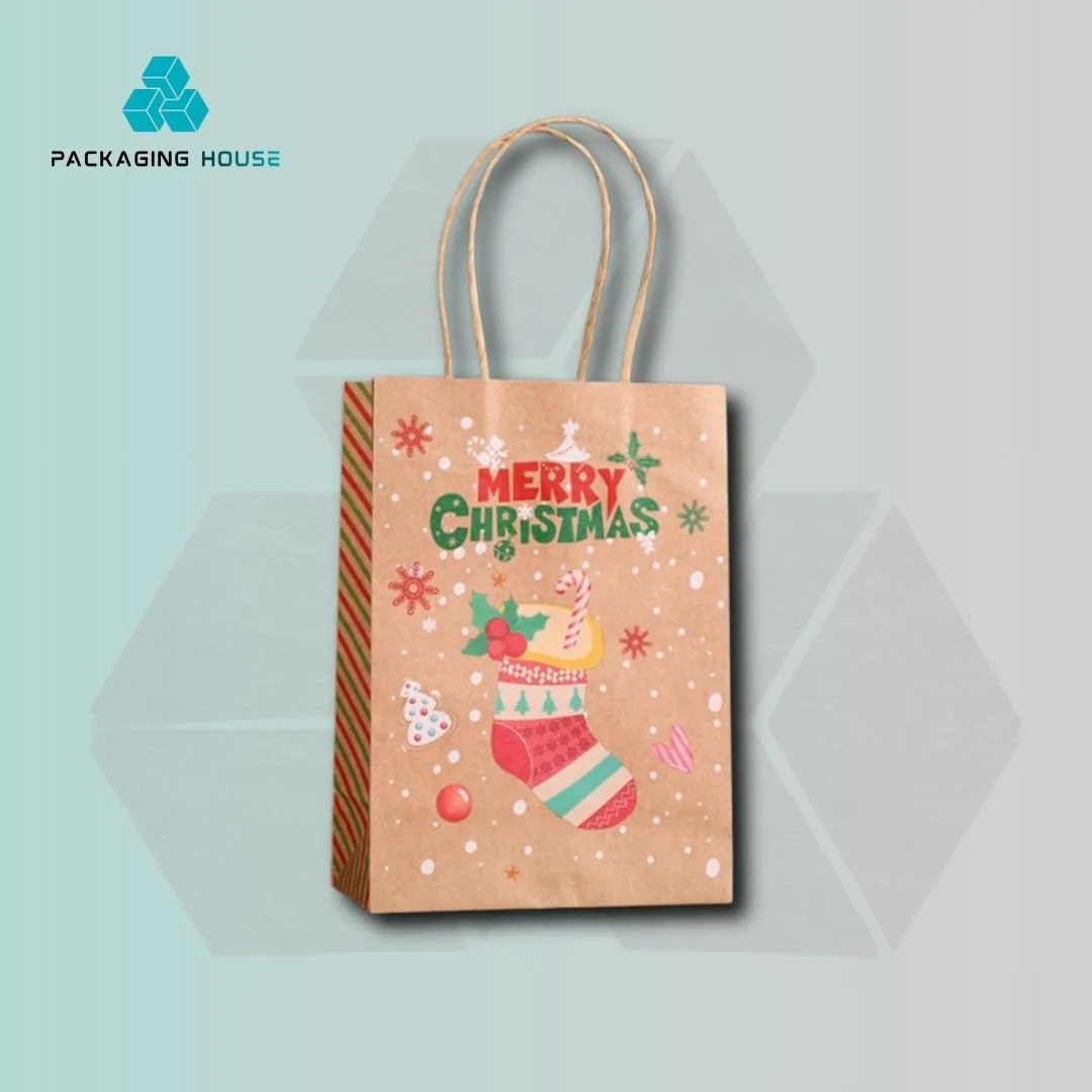 custom christmas gift bags