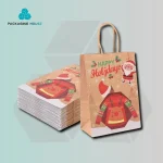 custom christmas paper bags
