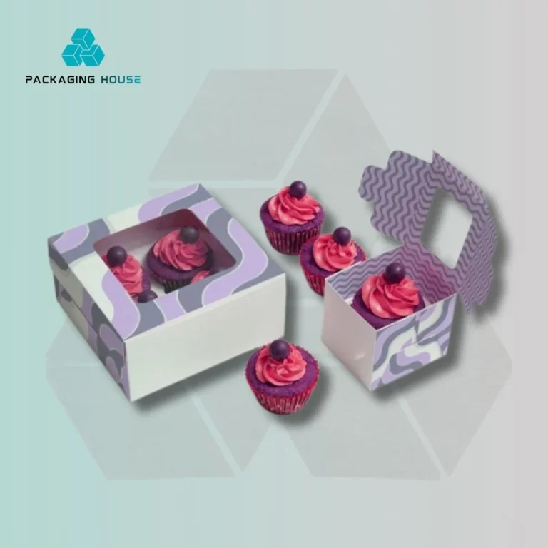 custom cup cake boxes