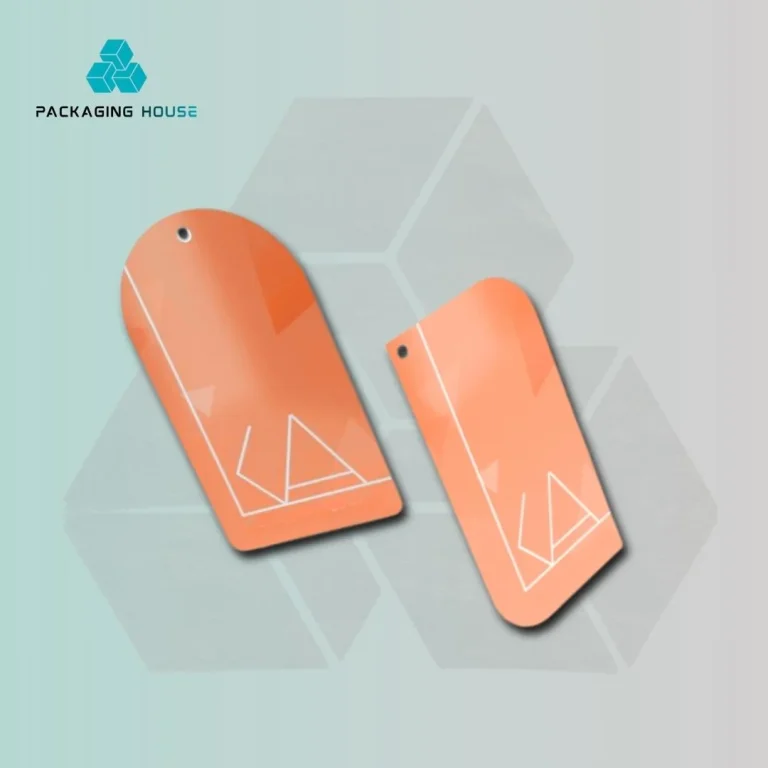 custom die-cut hang tags