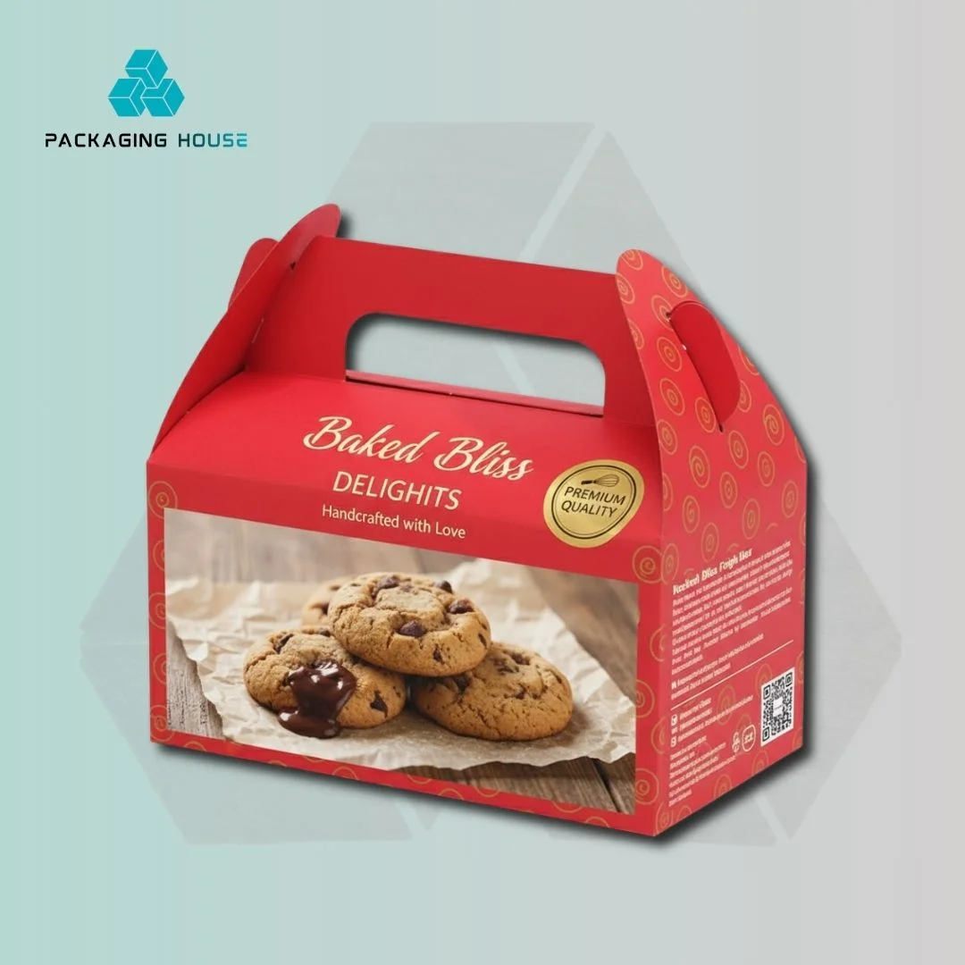 custom food box with handle