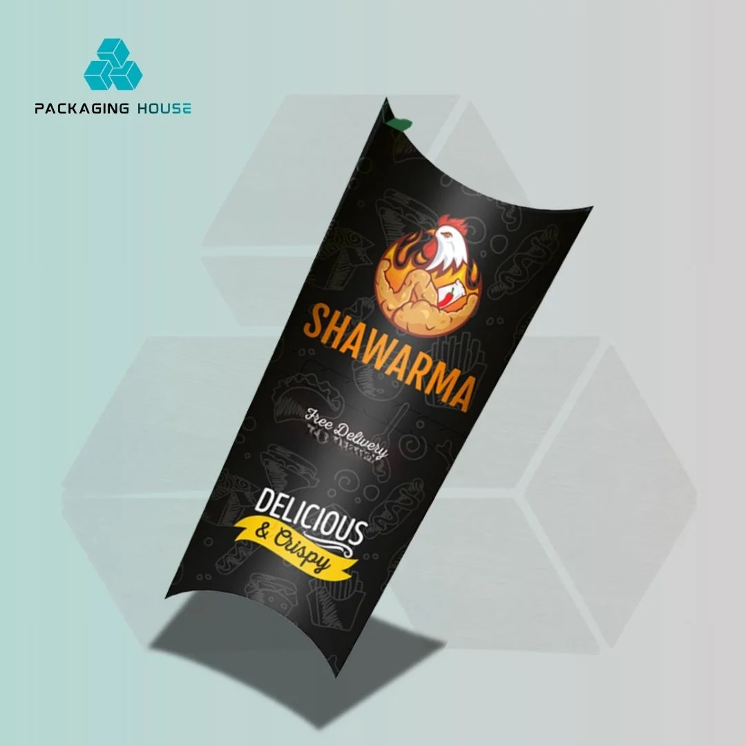 custom food pillow box