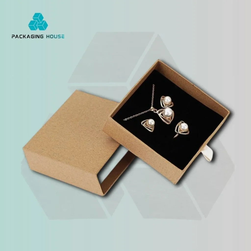 custom kraft jewelry boxes