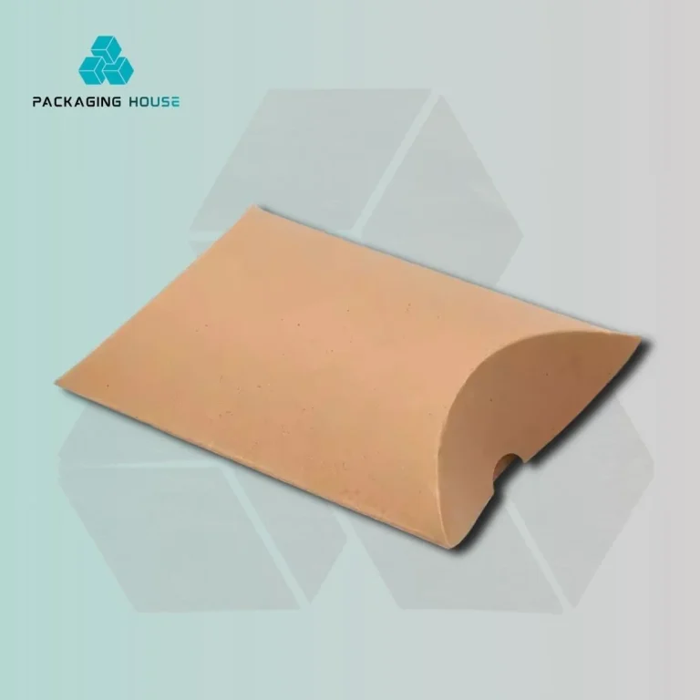 custom kraft pillow boxes