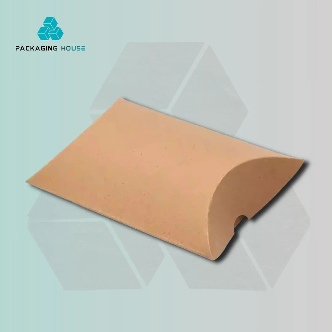 custom kraft pillow boxes
