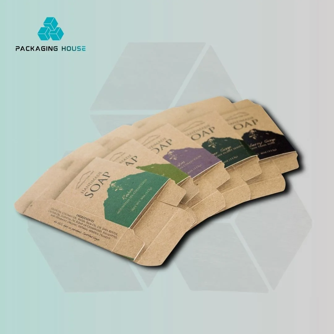 custom kraft soap boxes