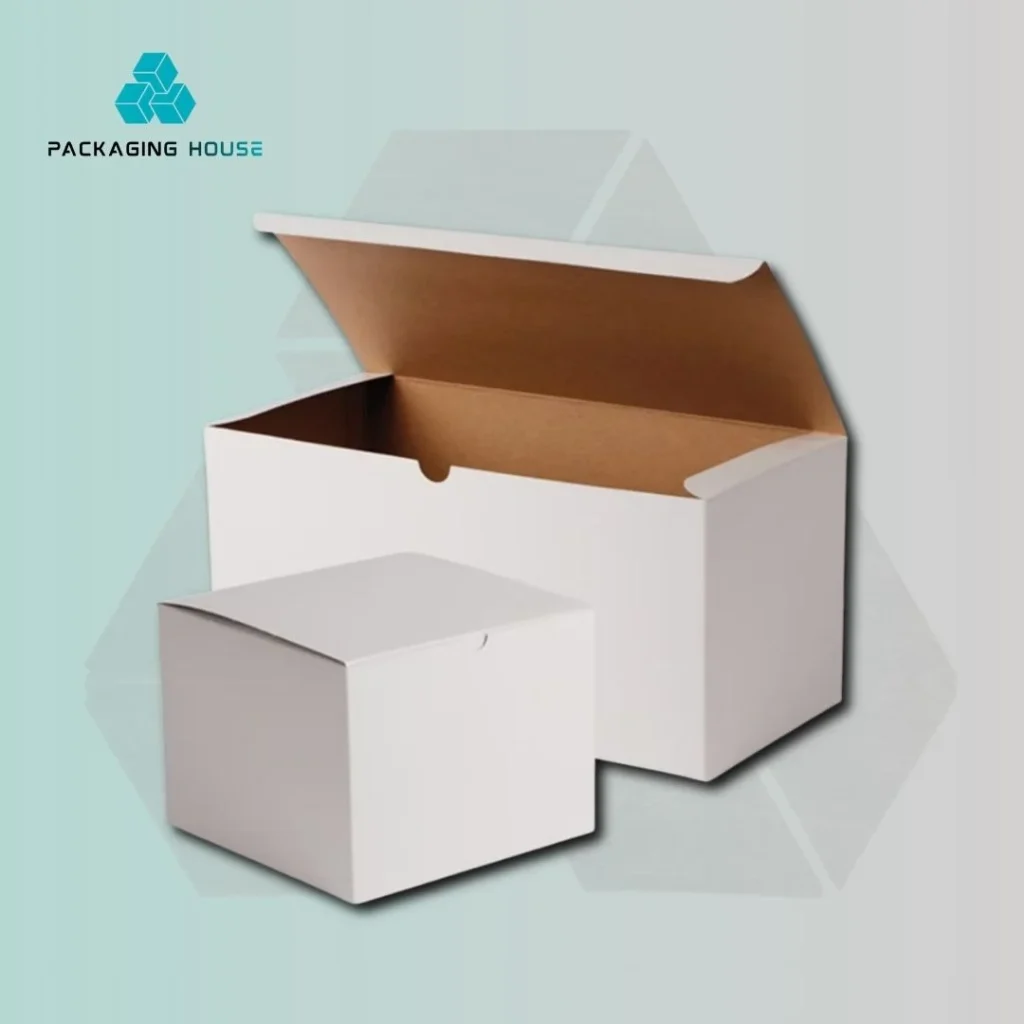 custom kraft white boxes
