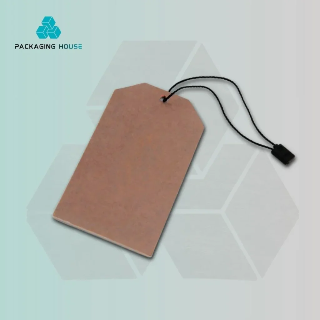 custom metalic hang tags