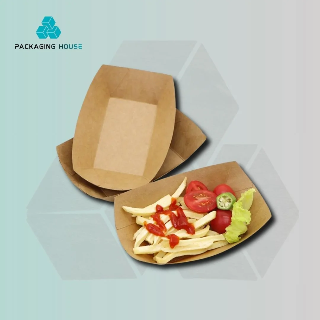 custom paper food trays