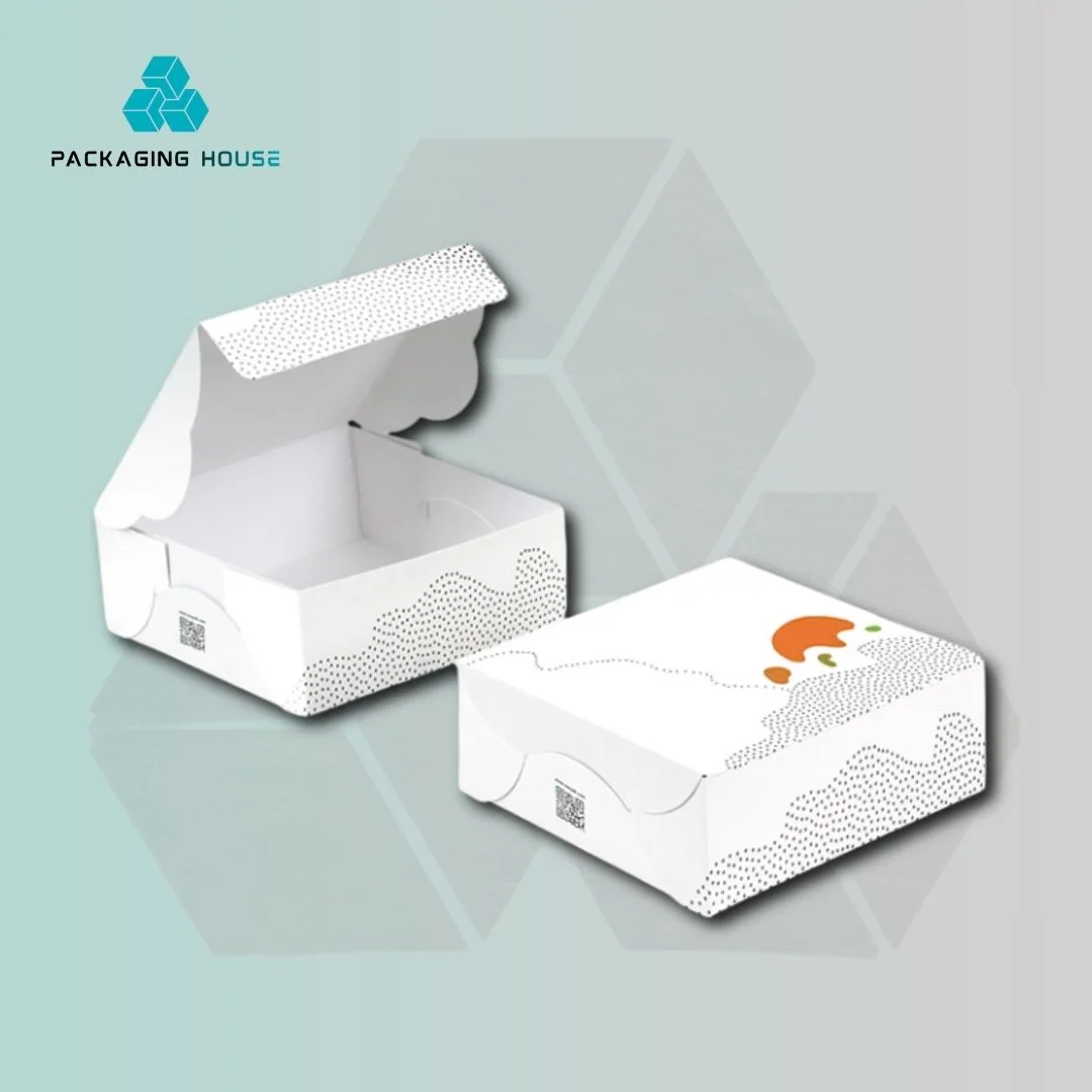 custom self lock cake box