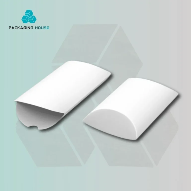 custom white pillow boxes