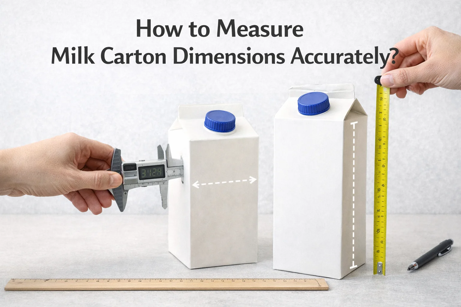 How to Measure Milk Carton Dimensions Accurately