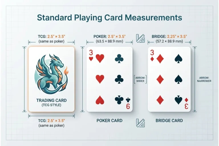 Standard Playing Card Measurements