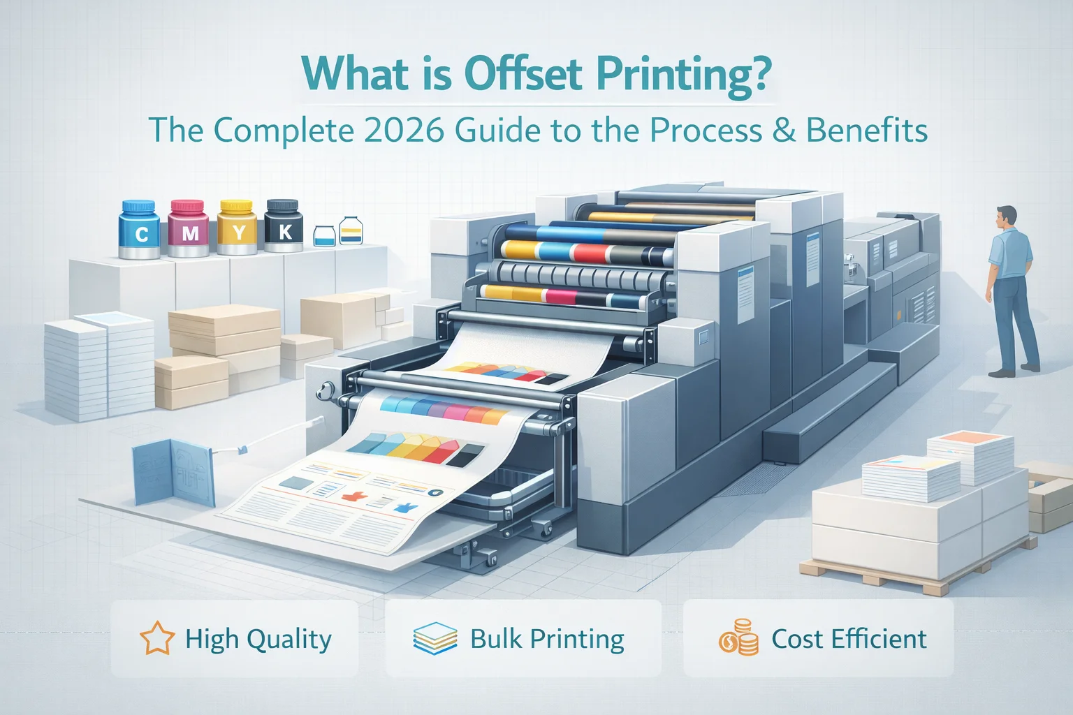 What is Offset Printing The Complete 2026 Guide to the Process & Benefits
