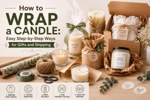 How to Wrap a Candle Easy Step-by-Step Ways for Gifts and Shipping