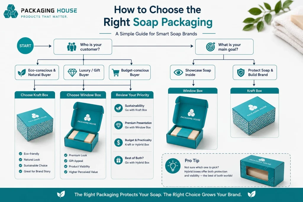 Guide to choosing the right soap packaging